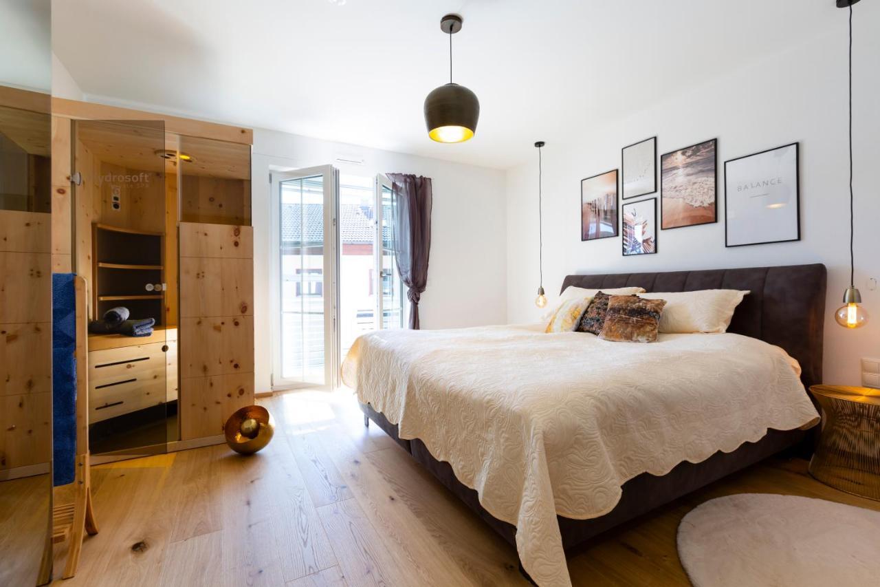 Ad Fontes Suite Mit Bergblick & Sauna Übersee Dış mekan fotoğraf
