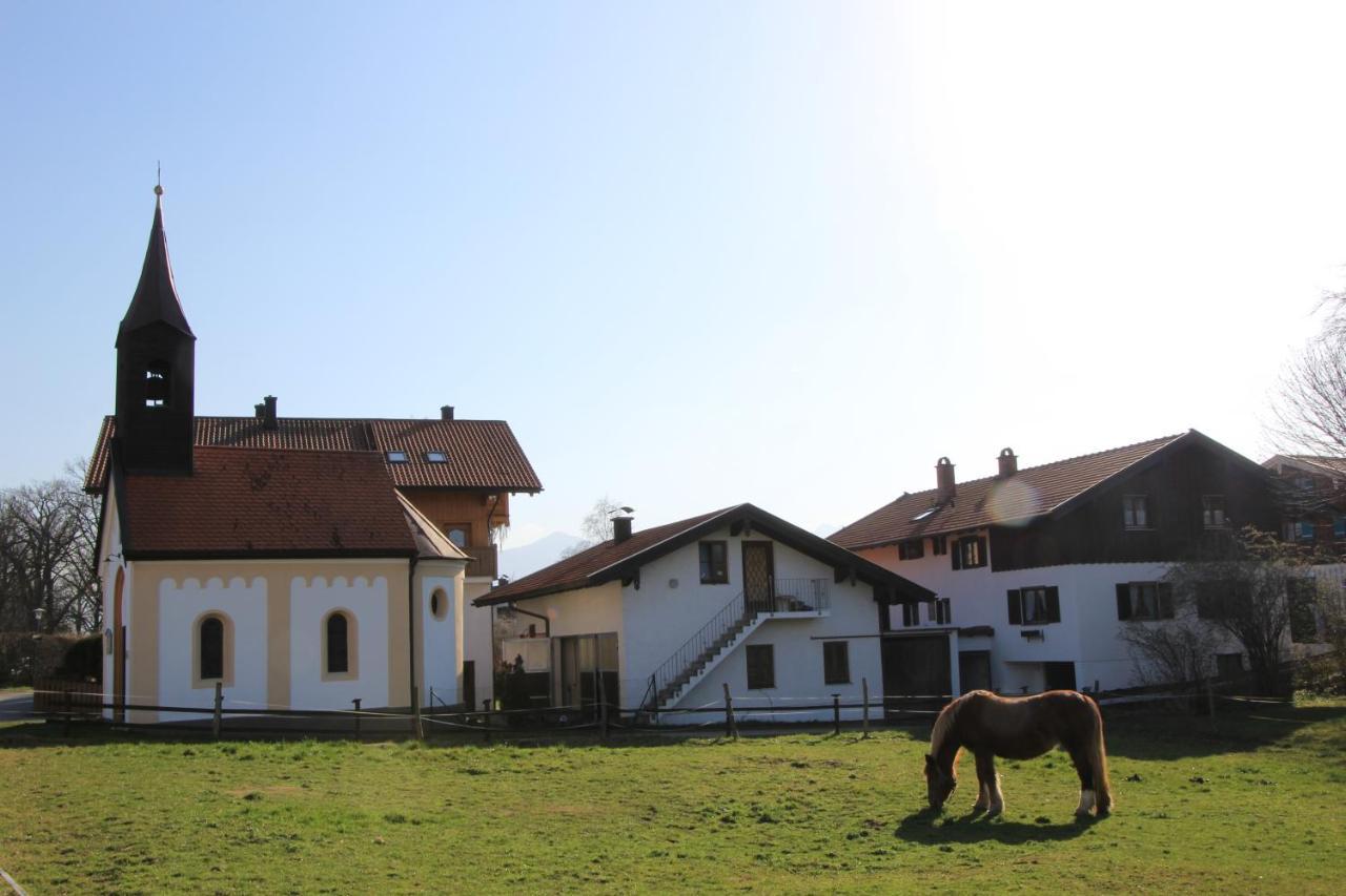 Ad Fontes Suite Mit Bergblick & Sauna Übersee Dış mekan fotoğraf